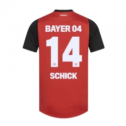 Camiseta Fútbol Bayer 04 Leverkusen Schick #14 2024-25 Primera Equipación Hombre