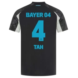 Camiseta Fútbol Bayer 04 Leverkusen Tah #4 2024-25 Tercera Equipación Hombre