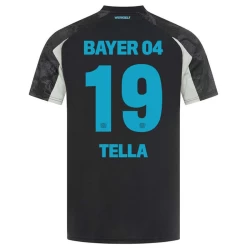 Camiseta Fútbol Bayer 04 Leverkusen Tella #19 2024-25 Tercera Equipación Hombre