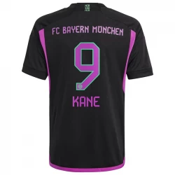 Camiseta Fútbol Bayern Múnich 2023-24 Harry Kane #9 Segunda Equipación Hombre