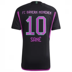 Camiseta Fútbol Bayern Múnich 2023-24 Leroy Sané #10 Segunda Equipación Hombre