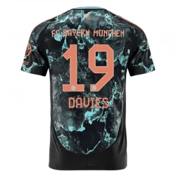 Camiseta Fútbol Bayern Múnich 2024-25 Alphonso Davies #19 Segunda Equipación Hombre