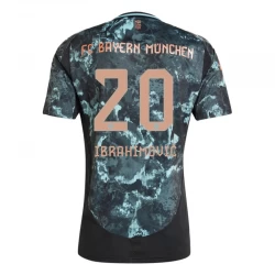 Camiseta Fútbol Bayern Múnich 2024-25 Ibrahimovic #20 Segunda Equipación Hombre