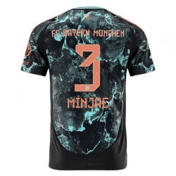 Camiseta Fútbol Bayern Múnich 2024-25 Minjae #3 Segunda Equipación Hombre