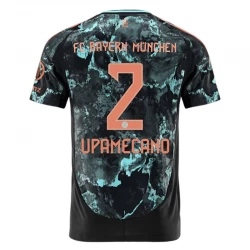Camiseta Fútbol Bayern Múnich 2024-25 Upamecano #2 Segunda Equipación Hombre