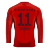 Camiseta Fútbol Bayern Múnich Coman #11 2024-25 Primera Equipación Hombre Manga Larga