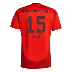 Camiseta Fútbol Bayern Múnich Dier #15 2024-25 Primera Equipación Hombre