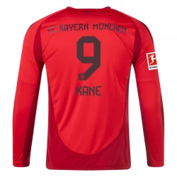 Camiseta Fútbol Bayern Múnich Harry Kane #9 2024-25 Primera Equipación Hombre Manga Larga
