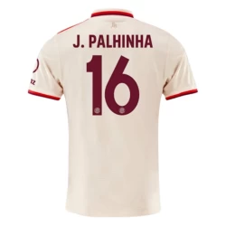 Camiseta Fútbol Bayern Múnich J.Palhinha #16 2024-25 Tercera Equipación Hombre