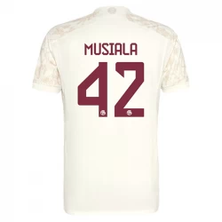 Camiseta Fútbol Bayern Múnich Jamal Musiala #42 2023-24 Tercera Equipación Hombre