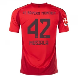 Camiseta Fútbol Bayern Múnich Jamal Musiala #42 2024-25 Primera Equipación Hombre