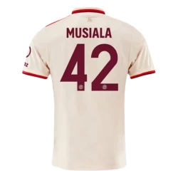 Camiseta Fútbol Bayern Múnich Jamal Musiala #42 2024-25 Tercera Equipación Hombre