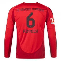 Camiseta Fútbol Bayern Múnich Joshua Kimmich #6 2024-25 Primera Equipación Hombre Manga Larga