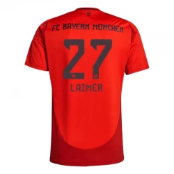 Camiseta Fútbol Bayern Múnich Laimer #27 2024-25 Primera Equipación Hombre