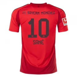 Camiseta Fútbol Bayern Múnich Leroy Sané #10 2024-25 Primera Equipación Hombre