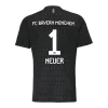 Camiseta Fútbol Bayern Múnich Manuel Neuer #1 2023-24 Portero Primera Equipación Hombre