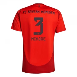 Camiseta Fútbol Bayern Múnich Minjae #3 2024-25 Primera Equipación Hombre