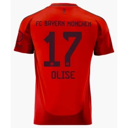 Camiseta Fútbol Bayern Múnich Olise #17 2024-25 Primera Equipación Hombre