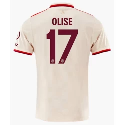 Camiseta Fútbol Bayern Múnich Olise #17 2024-25 Tercera Equipación Hombre