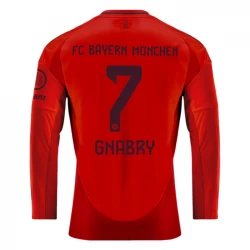 Camiseta Fútbol Bayern Múnich Serge Gnabry #7 2024-25 Primera Equipación Hombre Manga Larga