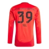 Camiseta Fútbol Bayern Múnich Tel #39 2024-25 Primera Equipación Hombre Manga Larga