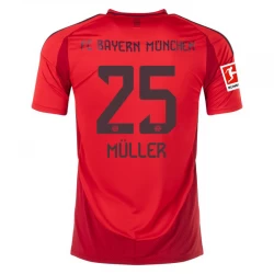 Camiseta Fútbol Bayern Múnich Thomas Müller #25 2024-25 Primera Equipación Hombre