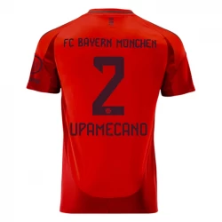 Camiseta Fútbol Bayern Múnich Upamecano #2 2024-25 Primera Equipación Hombre
