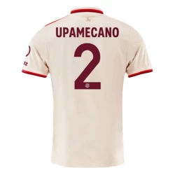 Camiseta Fútbol Bayern Múnich Upamecano #2 2024-25 Tercera Equipación Hombre