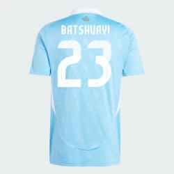 Camiseta Fútbol Bélgica Batshuayi #23 Eurocopa 2024 Segunda Hombre Equipación