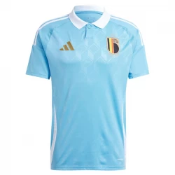Camiseta Fútbol Bélgica Eurocopa 2024 Segunda Hombre Equipación