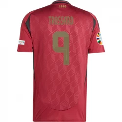 Camiseta Fútbol Bélgica Trossard #9 Eurocopa 2024 Primera Hombre Equipación
