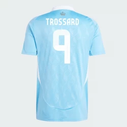 Camiseta Fútbol Bélgica Trossard #9 Eurocopa 2024 Segunda Hombre Equipación