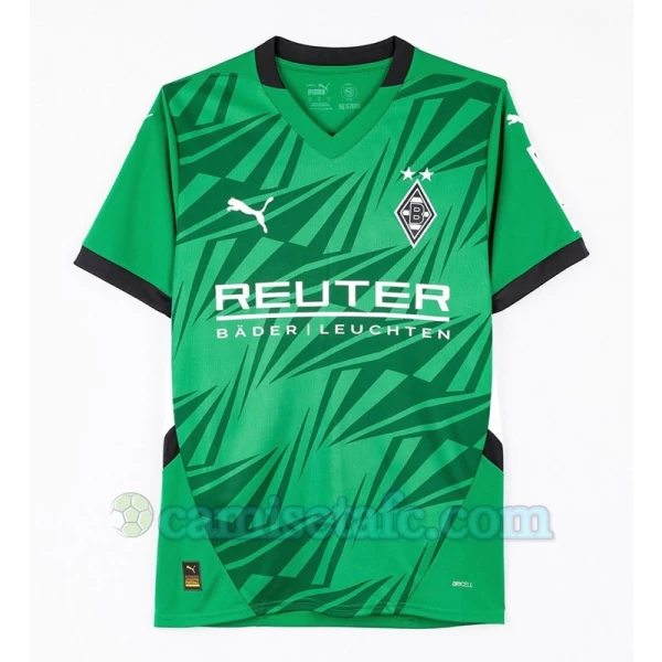 Camiseta Fútbol Borussia Mönchengladbach 2024-25 Segunda Equipación Hombre