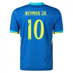 Camiseta Fútbol Brasil Neymar Jr #10 Copa America 2024 Segunda Hombre Equipación
