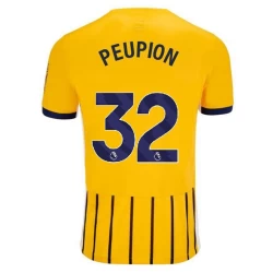 Camiseta Fútbol Brighton Hove Albion 2024-25 Peupion #32 Segunda Equipación Hombre