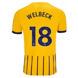 Camiseta Fútbol Brighton Hove Albion 2024-25 Welbeck #18 Segunda Equipación Hombre