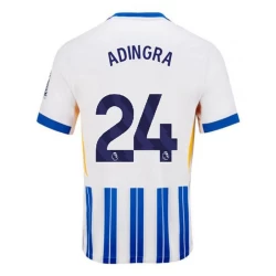 Camiseta Fútbol Brighton Hove Albion Adingra #24 2024-25 Primera Equipación Hombre