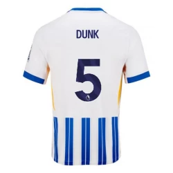 Camiseta Fútbol Brighton Hove Albion Dunk #5 2024-25 Primera Equipación Hombre