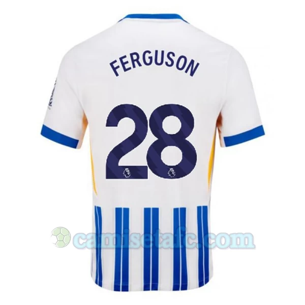 Camiseta Fútbol Brighton Hove Albion Ferguson #28 2024-25 Primera Equipación Hombre