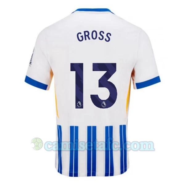 Camiseta Fútbol Brighton Hove Albion Gross #13 2024-25 Primera Equipación Hombre