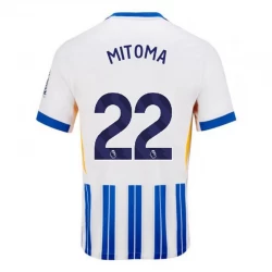 Camiseta Fútbol Brighton Hove Albion Mitoma #22 2024-25 Primera Equipación Hombre