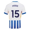 Camiseta Fútbol Brighton Hove Albion Moder #15 2024-25 Primera Equipación Hombre