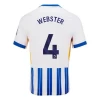 Camiseta Fútbol Brighton Hove Albion Webster #4 2024-25 Primera Equipación Hombre