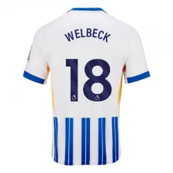 Camiseta Fútbol Brighton Hove Albion Welbeck #18 2024-25 Primera Equipación Hombre