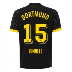 Camiseta Fútbol BVB Borussia Dortmund 2023-24 Mats Hummels #15 Segunda Equipación Hombre