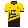 Camiseta Fútbol BVB Borussia Dortmund Malen #21 2023-24 Primera Equipación Hombre