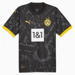 Camiseta Fútbol BVB Borussia Dortmund 2023-24 Segunda Equipación Hombre