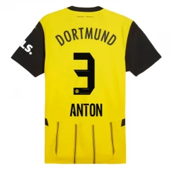 Camiseta Fútbol BVB Borussia Dortmund Anton #3 2024-25 Primera Equipación Hombre