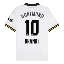 Camiseta Fútbol BVB Borussia Dortmund Brandt #10 2024-25 Tercera Equipación Hombre