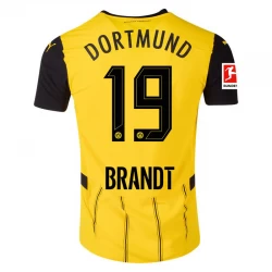 Camiseta Fútbol BVB Borussia Dortmund Brandt #19 2024-25 Primera Equipación Hombre